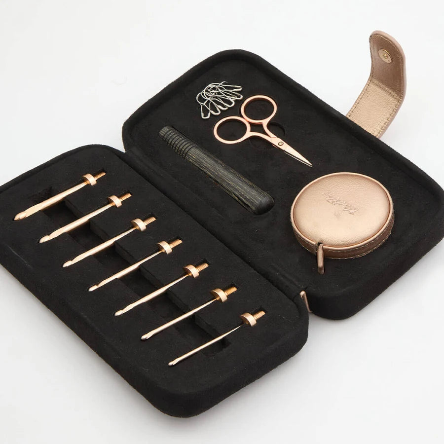 KnitPro Crochet Starter Set – 7 Hooks (2.0–5.0 mm)